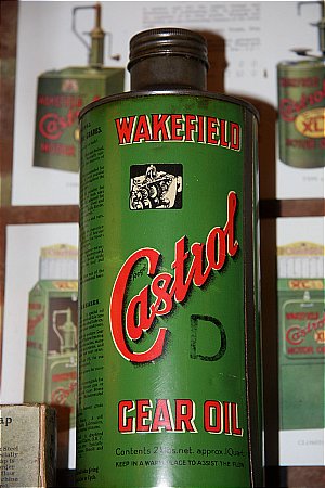 CASTROL "D" QUART - click to enlarge